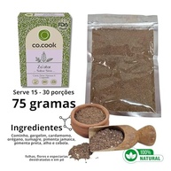 CoCook Kit Presente Especiaria Tempero 100% Natural Chimichurri Sabor Andes, Tempero Beringela Sabor Turquia, Tempero Za'atar Sabor Síria e 4 Porta Guardanapos Flor de Cerejeira - imagem 5