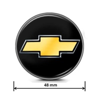 Kit 4 Emblemas Resinadas 48mm para Calota Chevrolet Celta, Onix, Prisma e Mais - imagem 3