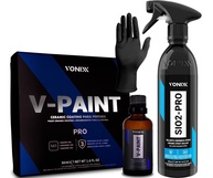 Kit Automotivo V-Paint + Sio2-Pro: Pintura Vitrificada e Proteção Hidrorrepelente Vonixx - imagem 1