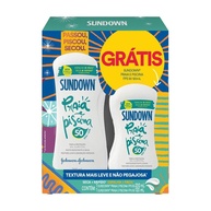 Kit Protetor Solar Sundown FPS 50: 200ml + 120ml para Praia e Piscina - imagem 1