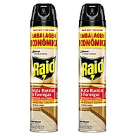 Kit Raid Aerossol Base Água 420ml: Elimine Baratas e Formigas com 24h de Proteção - imagem 1