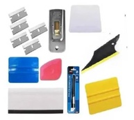 Kit Insulfilm Profissional 9 Peças: Instalação Perfeita com Espátulas, Lâminas e Raspador - imagem 2