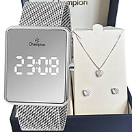 Kit Relógio Champion + Prata 925: Elegância! - imagem 1