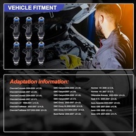 Kit 6 Injetores de Combustível HiSport para Buick, Chevrolet, GMC, Hummer, Isuzu - Peça de Reposição FJ319 - imagem 3