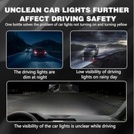 Kit de Restauração de Farol 2025 - Limpeza Profissional de Lentes Amareladas para Carro - imagem 4