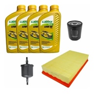 Kit Revisão Ford Ecosport 1.6: Óleo e Filtros Lubrax - imagem 1