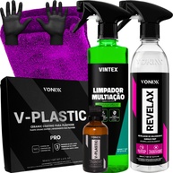 Kit Revitalização Plásticos: V-Plastic + Revelax + APC - imagem 1