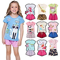 Kit Roupa Infantil Menina Verão: 5 Conjuntos! - imagem 1