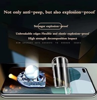 Kit 3 Películas de Hidrogel Anti-Spy para Samsung - imagem 4