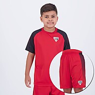 Kit São Paulo Hero: Escudo Juvenil Vermelho - imagem 1