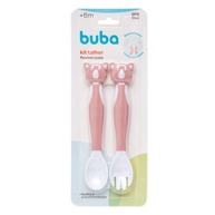 Kit Talher Coala Rosa da Buba - Estimule a Autoalimentação com Segurança e Diversão - imagem 1