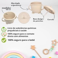 Kit Introdução Alimentar Bebê 8 Peças em Silicone Seguro - Sem BPA, Atóxico e Antibacteriano - imagem 4