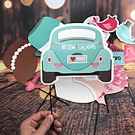 Kit Selfie Casamento: 10 Plaquinhas Divertidas! - imagem 1
