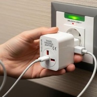Kit 2 Adaptadores de Tomada Universal Bivolt: Sua Viagem Sem Limites! - imagem 4