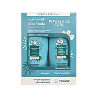 Kit Shampoo + Condicionador Alta Moda Cachos e Curvas 300ml - imagem 1