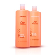 Kit Shampoo e Condicionador Nutri Enrich 1L Wella: Transforme Cabelos Ressecados - imagem 1