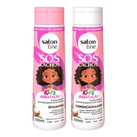Kit Shampoo e Condicionador SOS Cachos Kids: Hidratação Perfeita para Cabelos Cacheados - imagem 1