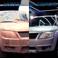 Kit Limpeza Automotiva V-Mol: Shampoo Desengraxante 1,5L + Aditivo Limpa Para-Brisa Naska - imagem 4