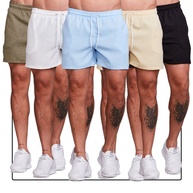 Kit Shorts Linho Masculino: 5 Peças Premium - imagem 1