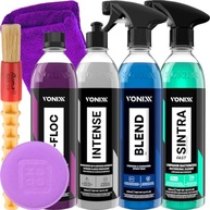 Kit Detalhamento Automotivo Vonixx: Sintra Fast, Higicouro, Hidracouro e Restaurax - imagem 2