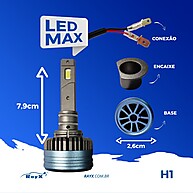 Ultra Led Max 6k 15000lm: Potência e Qualidade em Um Só Kit - imagem 2
