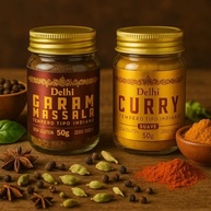 Kit Garam Massala e Curry Indiano Delhi 50g Sem Sódio - imagem 4