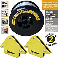 Kit Solda MIG Sem Gás: Arame + Esquadro Magnético - imagem 1