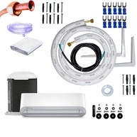 Kit Instalação Ar Condicionado Split 12.000 BTUs - Tubos Flangeados com Isolamento Térmico Blindado - imagem 1