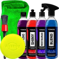 Kit Completo Vonixx: Restaurax, Shiny, Blend Spray e V-Floc para Detalhamento Impecável - imagem 1