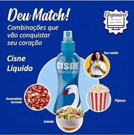 Sal Cisne Líquido Spray 250ml Ideal Para Pipoca Sem Oleo e Saladas kit 3Un - imagem 3