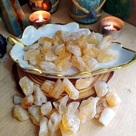 Kit 12 Pedras Citrino Bruto 1cm a 3cm - Energia de Prosperidade e Sucesso Natural - imagem 3