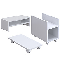 Kit Suporte PC e Monitor: Organize e Saúde! - imagem 1