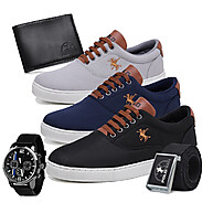 Kit Tênis Masculino + Relógio: Estilo e Praticidade - imagem 1