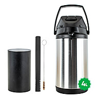 Kit Tereré Inox 4L: Copo, Bomba e Garrafa! - imagem 1