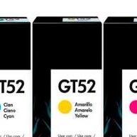 Kit Tintas GT52 Coloridas para Deskjet 5800/5810/5820 – Rendimento Excelente - imagem 1