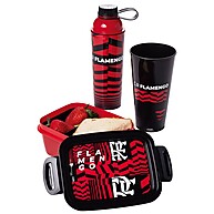 Kit Torcedor Flamengo: Copo, Garrafa e Marmita! - imagem 1