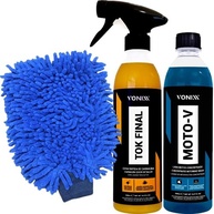 Kit Vonixx Moto-V Shampoo Desengraxante + Tok Final Cera Spray: Brilho e Proteção Impecáveis! - imagem 2