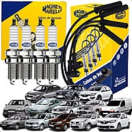 Kit Velas e Cabos Clio Logan Megane 1.6 8V - imagem 1