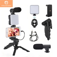 Kit Vídeo Completo: Tripé, Microfone e LED - imagem 1