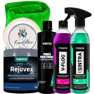 Kit Completo Detalhamento Automotivo Vonixx, Cadillac e Vintex - Brilho e Proteção Impecáveis - imagem 1