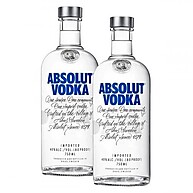 Kit Vodka Sueca Absolut Natural 750ml – 2 Unidades - imagem 1