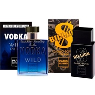Kit Vodka Wild + Billion Royal: Perfume Masculino - imagem 1