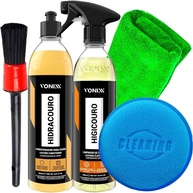 Kit Profissional Vonixx: Limpeza e Hidratação Completa para Couro - imagem 1