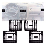 Kit Difusor de Ar Gol Voyage Parati Saveiro Bola 95-99 Preto - Renove o Interior do Seu VW! - imagem 1