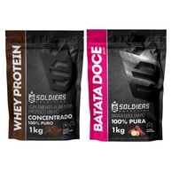 Kit Whey Protein + Batata Doce em Pó: Ganho de Massa e Energia - imagem 1