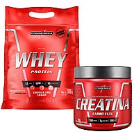 Kit Whey Protein + Creatina: Ganhe Massa e Força com Nutri e Carbo Fuel - imagem 1