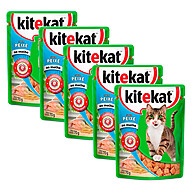 KiteKat Sachê Adulto Peixe: Irresistível em 5 Unidades! - imagem 1
