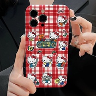 Capa Hello Kitty Xadrez: Estilo e Proteção! - imagem 2