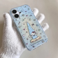 Capinha Hello Kitty Gliter: Estilo Y2K para iPhone - imagem 2