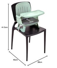 Burigotto Assento de Refeição Kiwi - Segurança e Conforto para seu Bebê (Verde) - imagem 3